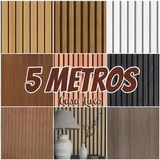 Papel de Parede 5 METROS X 45CM Madeira Auto Adesivo