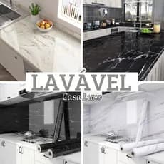 Papel de Parede Lavável 4,5 metros x 60cm Brilhante