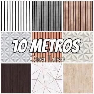 Papel de Parede 3D 10 METROS x 45CM Autocolante