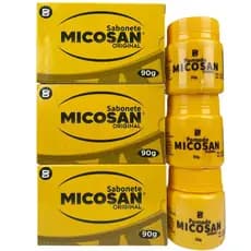 Micosan pomada Clareadora  e micosan sabonete em Barra 3 unidades de cada