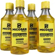 Kit Sabonete Micosan liquido 4 unidades original