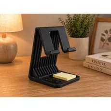Suporte iPad  e Tablet 2 em 1 Organizador de Mesa Ajustável Base Antiderrapante Escritório