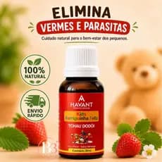 Vermes Infantil Composto Natural Bem Estar Kids  Havant
