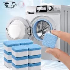Pastilhas Limpeza Máquina de Lavar Roupas Efervescente Multifuncional Kit