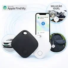 Kit 2 Rastreadores Smart Tag Compativel IOS Gps Rastreador Para Carro E Moto Com Longo Alcance