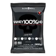 Whey 100% Hd Refil 900g - Black Skull - ORIGINAL