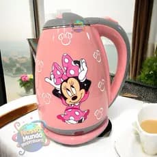 Chaleira Elétrica Rosa Minnie Mouse