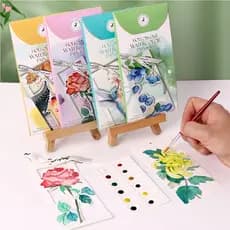 12pcs Colore Seus Próprios Marcadores De Aquarela Para Pintar Cartão Estoque De Papel Artesanato Colorido DIY Projetos D