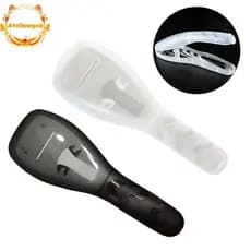 AYellowgod 1/2/4pcs Caixa De Armazenamento De Barbeador Barbear De Plástico Transparente Suporte De Lâminas Estojo Portá