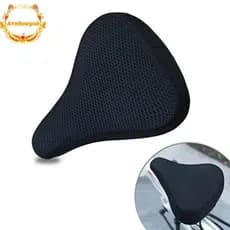 AYellowgod Selim De Bicicleta 3D Macio Capa De Assento Ciclismo Almofada Silicone Respirável Sela Confortável BR