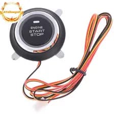 AYellowgod 12V Substituição Automática Do Motor Carro Botão De Parada De Partida De Ignição BR