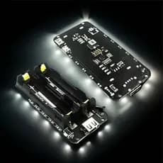 Suporte De Bateria CC 18650 Com Peça Única USB 5V/2A 3V/1A V3 Módulo De Carregamento Para Raspberry Pi BR