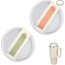 1PC Substituição 40oz Tampa Do Copo Com Alça Caber 40oz Canecas À Prova De Poeira Derramamento Resistente A Res