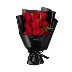 Buquê De Rosas Preservadas Com Flores De Sabão Artificial De Longa Duração Para Mulheres , Mãe , Esposa , Namorada , Vov