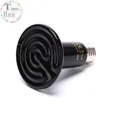 TimeHee Pet Réptil Infravermelho Distante Cerâmica Heag Lâmpada Emissora De Calor BR