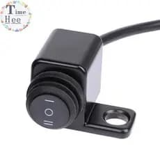 TimeHee 7 8 Polegada Interruptor Do Guiador Da Motocicleta Universal Liga/Desliga Botão Controle Farol Para Bicicleta AT