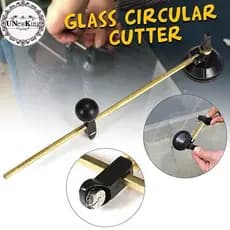 UNewKing 1PC Cortador De Vidro Circular Profissional Com Alça Redonda Ferramenta De Ventosa br