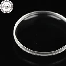 UNewKing 28MM-32.2MM Acessórios De Relógio Espelho Cola Orgânica Capa Lente Vidro Vintage Pote Plástico Acrílico Películ