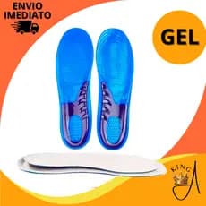 Palmilha Ortopédica de Silicone Gel