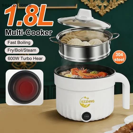 [sourcecome] Mini Fogão Elétrico : Panela Quente Não Sti Para 1-2 Pessoas , Vaporizador E Multifogão Boutique Doméstica