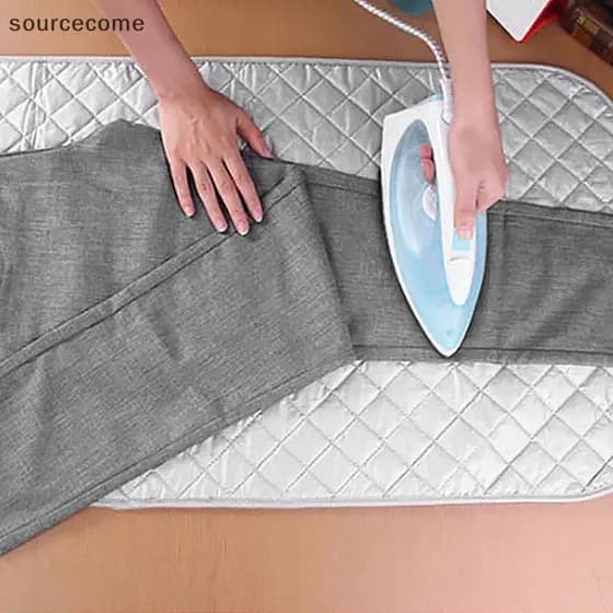 [sourcecome] Tapete De Passar Roupa Portátil Compacto Tábua Secador De Viagem Ferro Em Qualquer Lugar Boutique