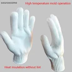 [sourcecome] Luvas Resistentes A Altas Temperaturas De 200 Graus De Molde De Isolamento Térmico Para Forno Boutique