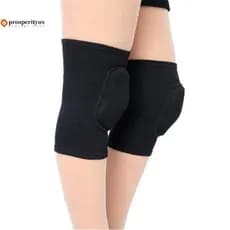 [PPTS] Joelheiras De Compressão Esportiva Protetor De Joelho Elástico Esponja Thiened Suporte De Joelheira Para Dança ,