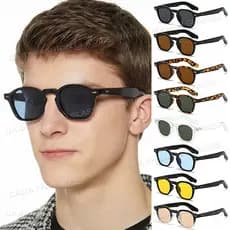 Clássico Retro Pequeno Quadro Óculos De Sol Para Homens Mulheres Quadrado Moda Hip Hop Ao Ar Livre Tons Resistentes A UV