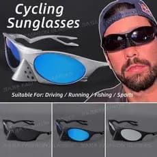 Homens Ciclismo Óculos De Sol Motocicleta Bicicleta Esportes Correndo Condução Para Mulher UV400