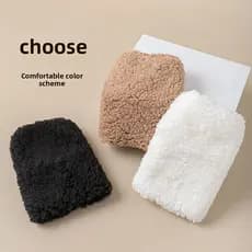 Capa Para Botas VELMIX1 Lolita , Polainas Peludas De Cano Médio Estilo Japonês , Lã Coral