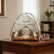 Modelo De Barraca De Acampamento VELMIX1 , Decoração De Tecido Oxford , Externa Simulada , Boneca Em Miniatura Pequena