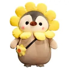 Pingüim Cosplay Brinquedos De Pelúcia Para Crianças Namorada Mollusk Penguin Kawaii Cartoon Stuffed Animals