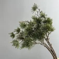 NEARVIO Plantas De Pinheiro , Ramo Artificial Verde De Plástico , Falsas Elegantes E Realistas De Luxo