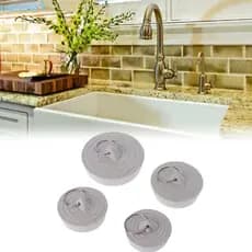 USNOW Tampa De Rolha De Água De Borracha Universal Para Banheira , Banheiro , Cozinha , Ralo De Chão