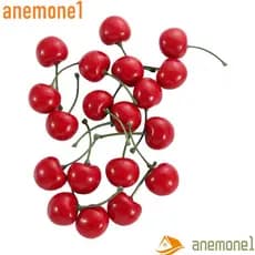 ANEMONE1 Cerejas Artificiais Espuma Ornamento De Frutas Realistas Mini Cereja Falso