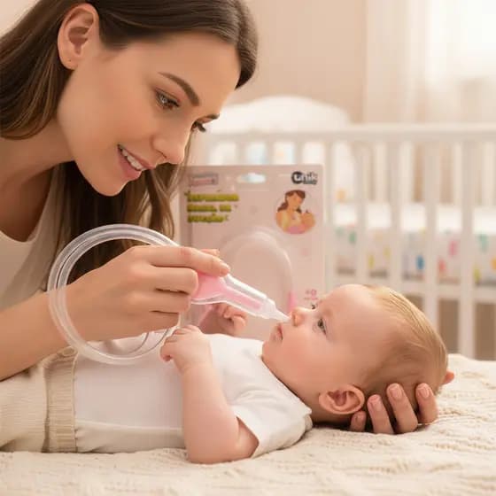 Aspirador Nasal Infantil Sucção Bebe Criança Limpeza Muco Menino Menina