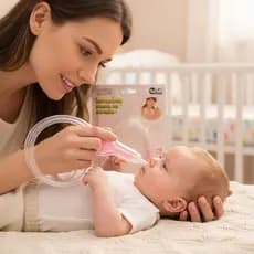 Aspirador Nasal Infantil Sucção Bebe Criança Limpeza Muco Menino Menina