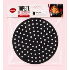 TAPETE COZIMENTO REDONDO FRITADEIRA ELETRICA AIRFRYER FOGÃO INDUÇÃO SILICONE 19,5CM
