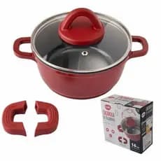 Panela 16cm c/ Revestimento Cerâmica Antiaderente Clink