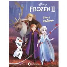 Livro - LER E COLORIR FROZEN 2 promoção