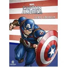 LER E COLORIR CAPITAO AMERICA promoção