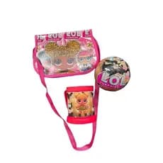 Kit Bolsa Lol Surprise + Caneca + Surpresa