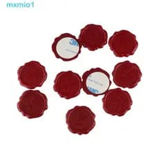 MXMIO1 10pcs Adesivos De Convite De Casamento , Autoadesivos De Selo De Cera DIY Envelope Vintage
