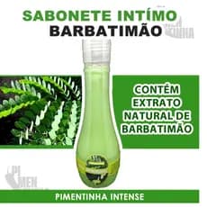 Sabonete Íintimo Barbatimão Antisseptico Adstringente e Anti-Inflamatório Saune Vaginal Intima Feminina