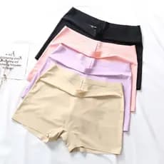 Kit Calcinha Boxer Feminina Sem Costura