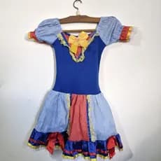 vestido  de festa junina  infantil  tam 12