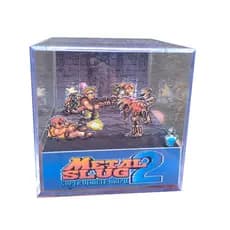 Cubo diorama metal slug 2 fase das múmias