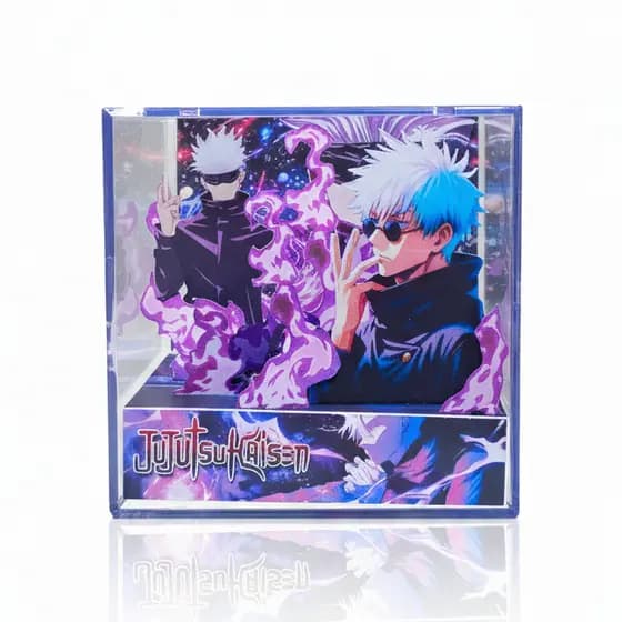 mini Cubo Diorama Satoru gojo Jujutsu kaisen - Exclusivo