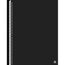 Caderno Universitario Unha 70 Folhas Capa Preta Resistente Organizado Pratico Estudo