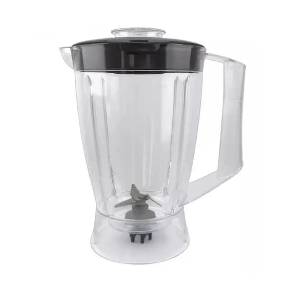Copo Jarra De Liquidificador Compativel Marca Walita Philips Ri 7625 7761 7630 Tampa Preta